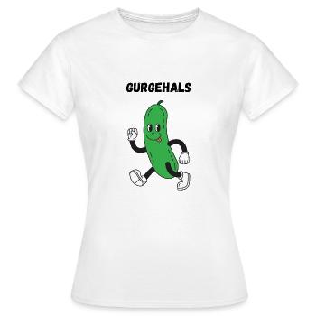 Gurkenliebhaber - Frauen T-Shirt - Weiß - Vorne - AI Model Female 172 dark (172cm)