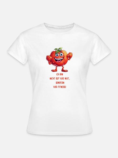 Tommy das Tomatenwunder - Frauen T-Shirt - Weiß