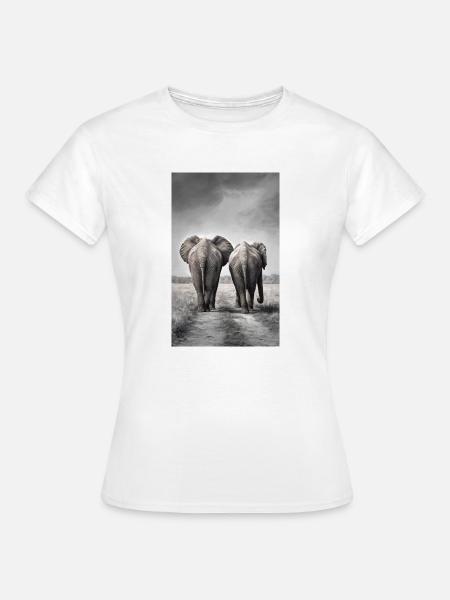 Dick & Doof - Frauen T-Shirt - Weiß