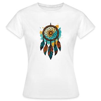 Attrape-rêves - T-shirt Femme - blanc - Devant - AI Model Female 172 dark (172cm)