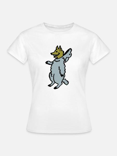 Wolf im Schafspelz - Frauen T-Shirt - Weiß
