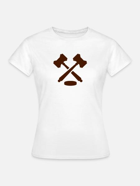 Richter - Frauen T-Shirt - Weiß