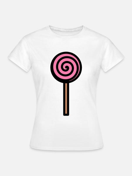 Lutscher - Frauen T-Shirt - Weiß