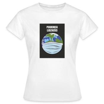 Eroberer der Menschheit - Frauen T-Shirt - Weiß - Vorne - AI Model Female 172 dark (172cm)