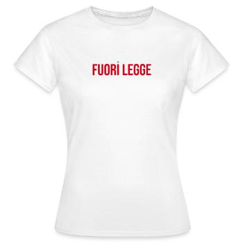 Ächten - Frauen T-Shirt - Weiß - Vorne - AI Model Female 172 dark (172cm)