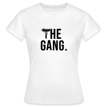 the gang - Frauen T-Shirt - Weiß - Vorne - AI Model Female 172 dark (172cm)