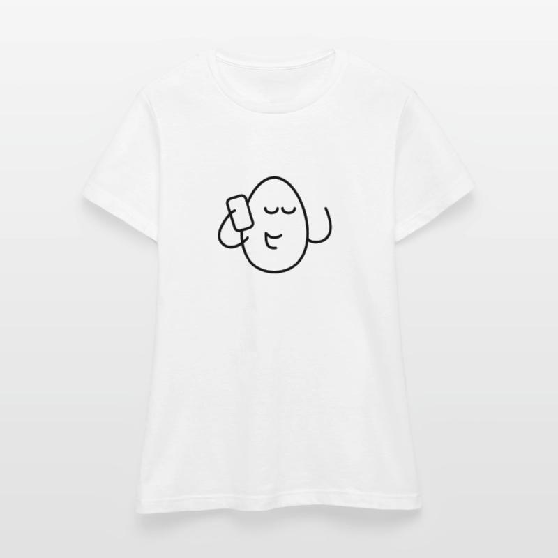Ei mit Telefon - EiPhone Frauen T-Shirt