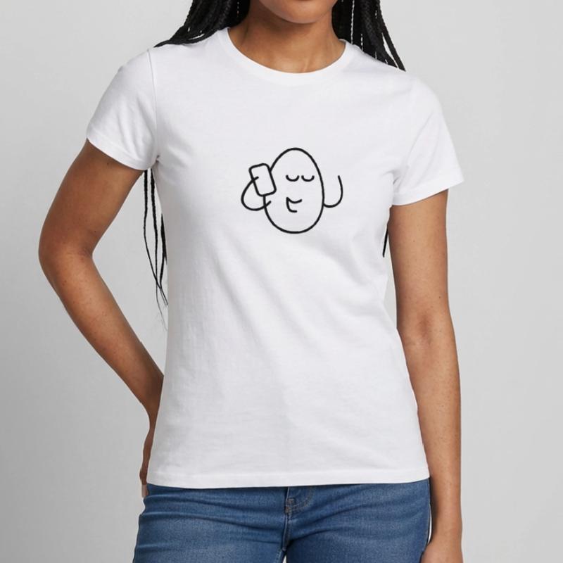 Ei mit Telefon - EiPhone Frauen T-Shirt