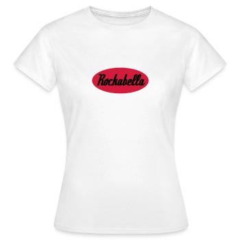 Rockabella Rockabilly Psychobilly Rock and Roll - Frauen T-Shirt - Weiß - Vorne - AI Model Female 172 dark (172cm)