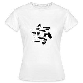 ART. GEEK. VINTAGE. GRAPHIQUE. MANGA. ASIE - T-shirt Femme - blanc - Devant - AI Model Female 172 dark (172cm)