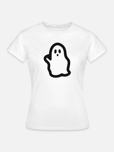 Geist - Frauen T-Shirt - Weiß