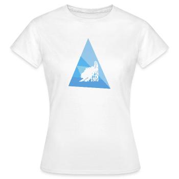 Achterbahn Maßkrug Festzelt - Frauen T-Shirt - Weiß - Vorne - AI Model Female 172 dark (172cm)
