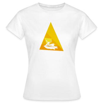 Wassersport Wakeskate Wasserski - Frauen T-Shirt - Weiß - Vorne - AI Model Female 172 dark (172cm)