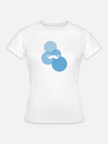 Schnurrbart November - Frauen T-Shirt - Weiß