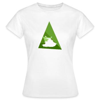 Jet Ski Wakeskating - Women's T-Shirt - white - Front - AI Model Female 172 dark (172cm)