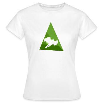 Wingsuit Stuntman - Frauen T-Shirt - Weiß - Vorne - AI Model Female 172 dark (172cm)