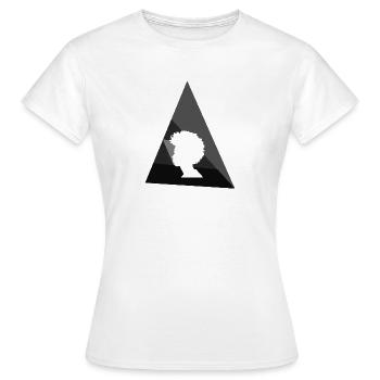 Funky Groove 70s - Frauen T-Shirt - Weiß - Vorne - AI Model Female 172 dark (172cm)