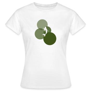 Sirène Marina - T-shirt Femme - blanc - Devant - AI Model Female 172 dark (172cm)