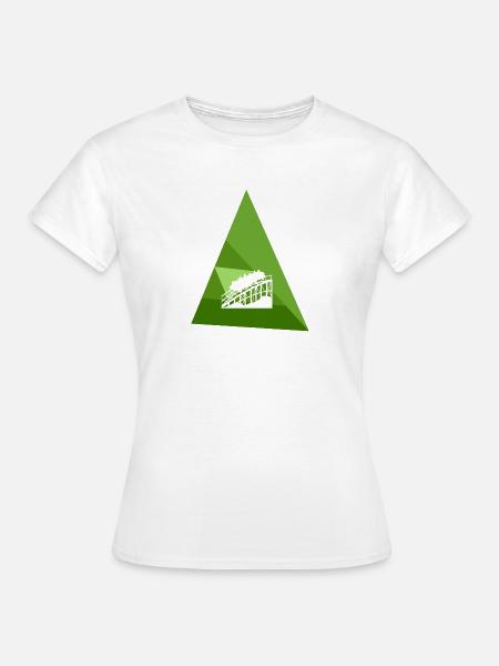 Riesenrad rollercoaster - Frauen T-Shirt - Weiß