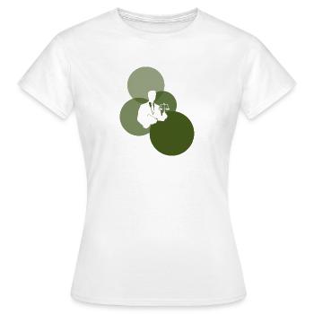 Recht Richter Versicherung - Frauen T-Shirt - Weiß - Vorne - AI Model Female 172 dark (172cm)