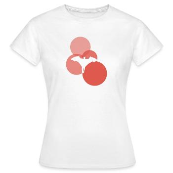 Wingsuit Gleiten - Frauen T-Shirt - Weiß - Vorne - AI Model Female 172 dark (172cm)