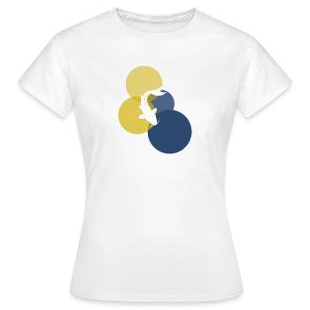 Koi Fish Fish Head - Women's T-Shirt - white - Front - AI Model Female 172 dark (172cm)