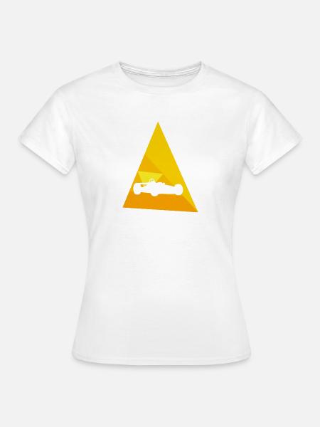 Autorennen Turbo - Frauen T-Shirt - Weiß