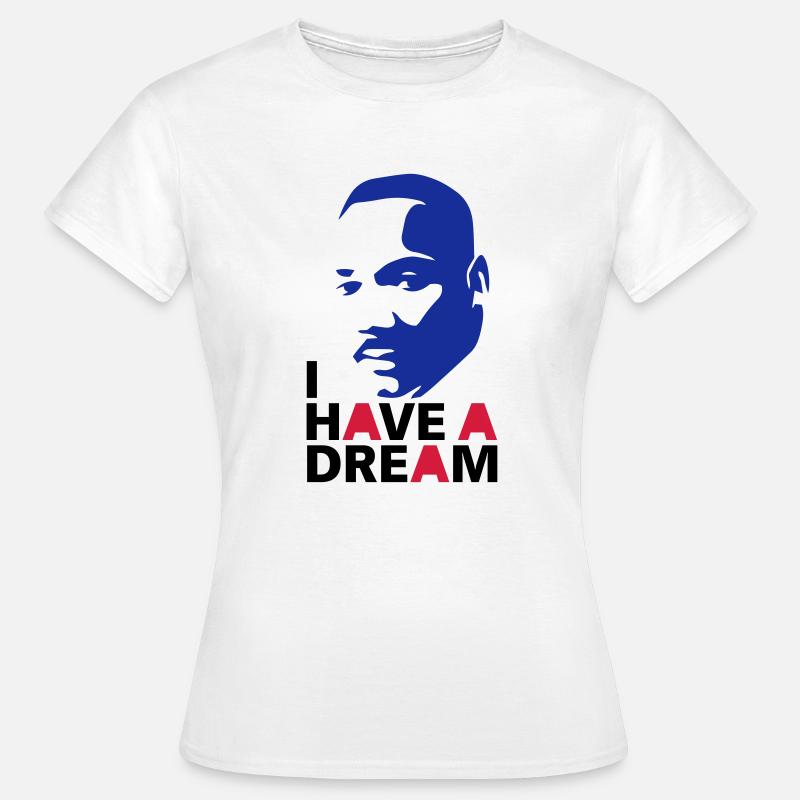 MARTIN LUTHER KING - Women's T-Shirt - white