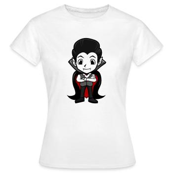 Vampire - T-shirt Femme - blanc - Devant - AI Model Female 172 dark (172cm)