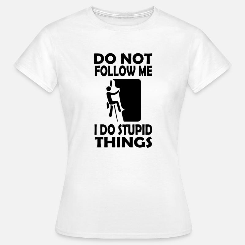 climbing - Women's T-Shirt - white