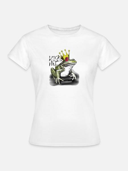Froschkönig - Frauen T-Shirt - Weiß