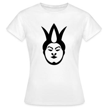 clown - Women's T-Shirt - white - Front - AI Model Female 172 dark (172cm)