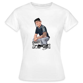 Rieser Grantler // Illustration - Frauen T-Shirt - Weiß - Vorne - AI Model Female 172 dark (172cm)
