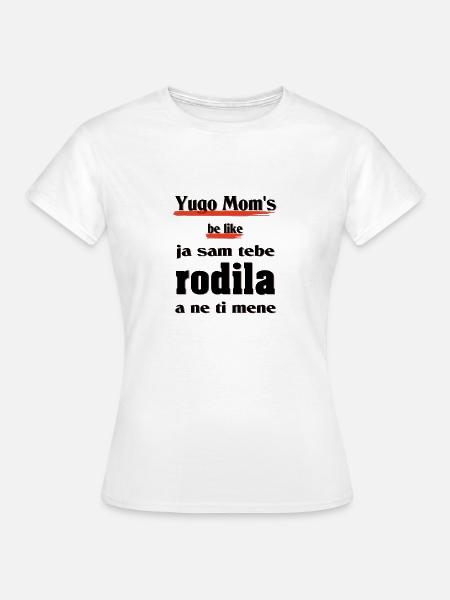 yogo moms - Frauen T-Shirt - Weiß
