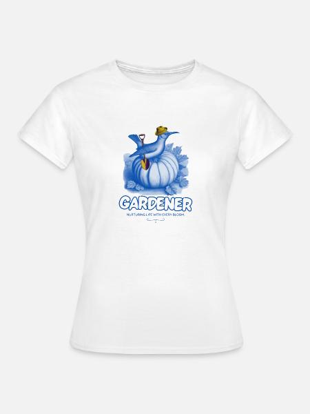 Vogel - Frauen T-Shirt - Weiß