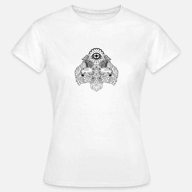 Parallel Human Thought - Women's T-Shirt - white