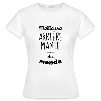 Großmütter / Oma / Mami / Großmutter / Mamy - Frauen T-Shirt - Weiß - Vorne - AI Model Female 172 dark (172cm)