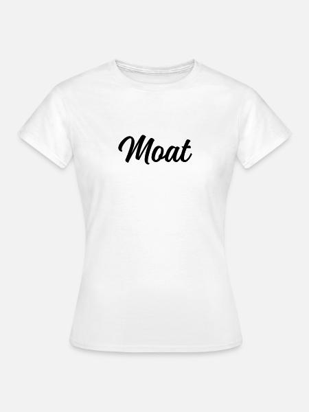 Moat men's tshirt - Women's T-Shirt - white