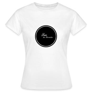 Uwe der Herrscher - Frauen T-Shirt - Weiß - Vorne - AI Model Female 172 dark (172cm)