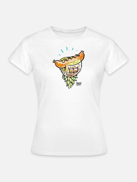 tropical wurst - Frauen T-Shirt - Weiß