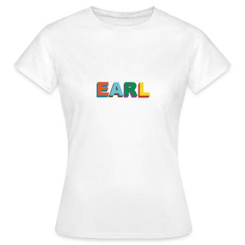Earl x Golf - T-shirt Femme - blanc - Devant - AI Model Female 172 dark (172cm)
