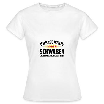 Badener - Frauen T-Shirt - Weiß - Vorne - AI Model Female 172 dark (172cm)