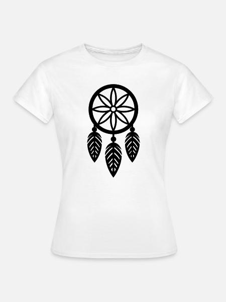 Traumfänger - Frauen T-Shirt - Weiß
