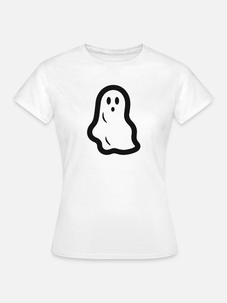 Geist - Frauen T-Shirt - Weiß