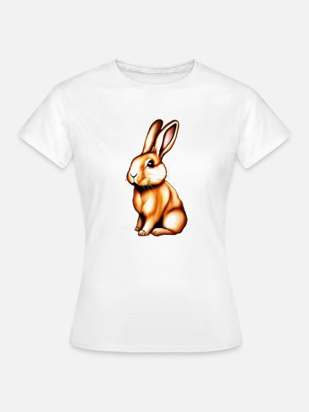 Häschen - Frauen T-Shirt - Weiß