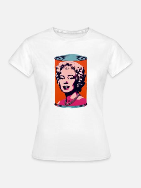 Queen Elisabeth II POP Art - Frauen T-Shirt - Weiß