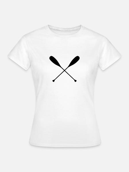 Paddel - Frauen T-Shirt - Weiß