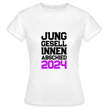 Hen Party 2024 Hen - Women's T-Shirt - white - Front - AI Model Female 172 dark (172cm)