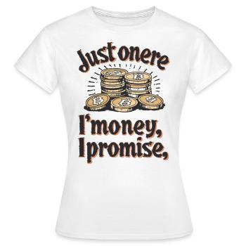 Coin Collector Definition Numismatics - Women's T-Shirt - white - Front - AI Model Female 172 dark (172cm)