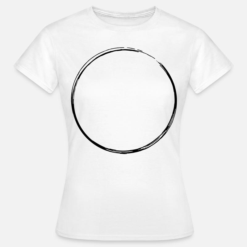 Circle - Women's T-Shirt - white